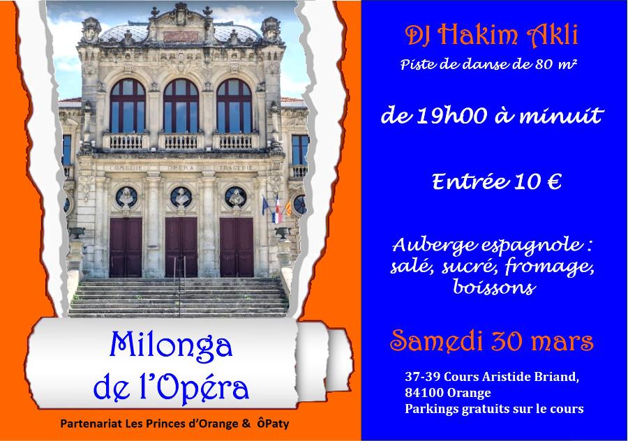 Affiche milonga