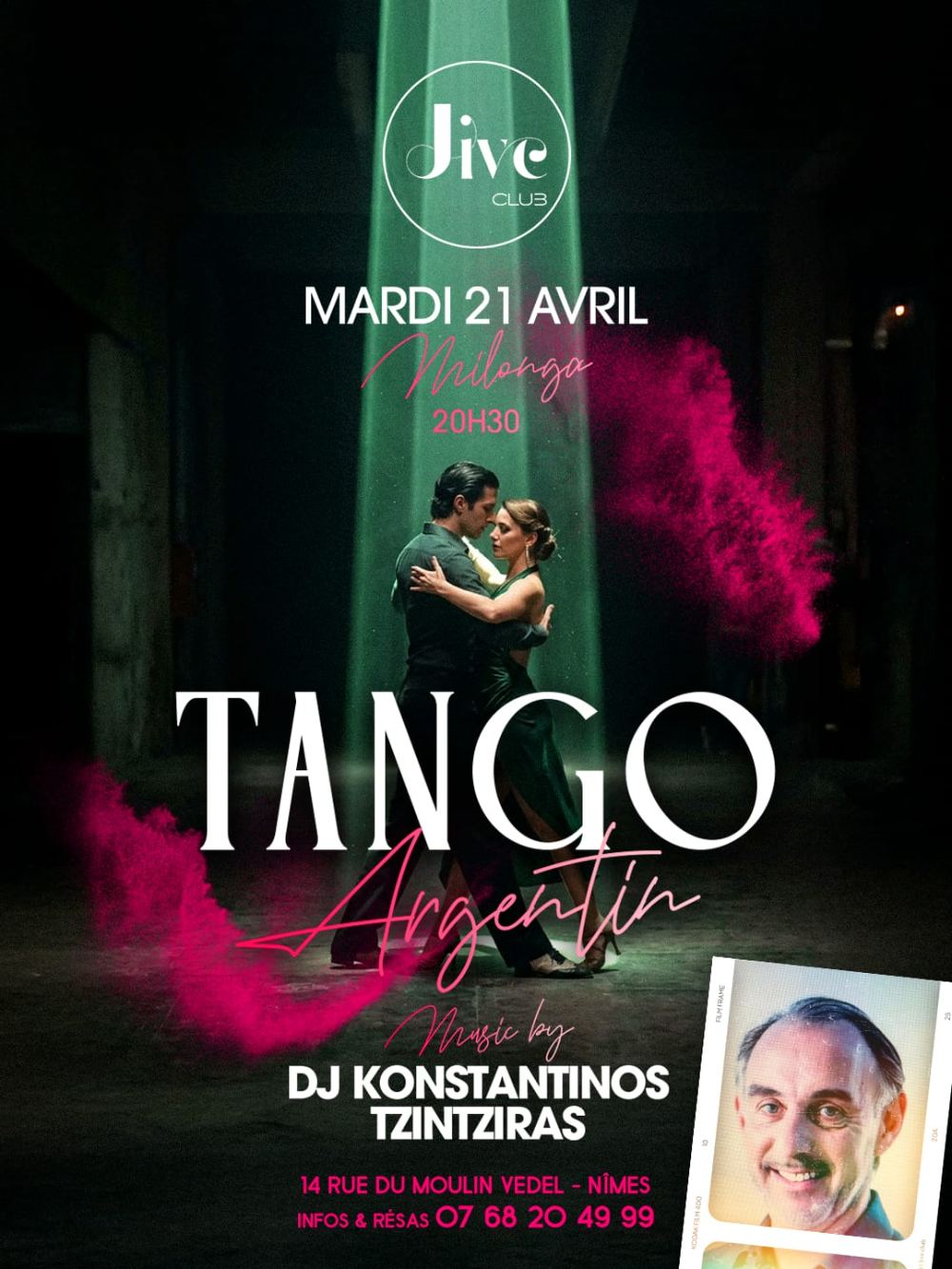 Milonga avec DJ David Alvarez