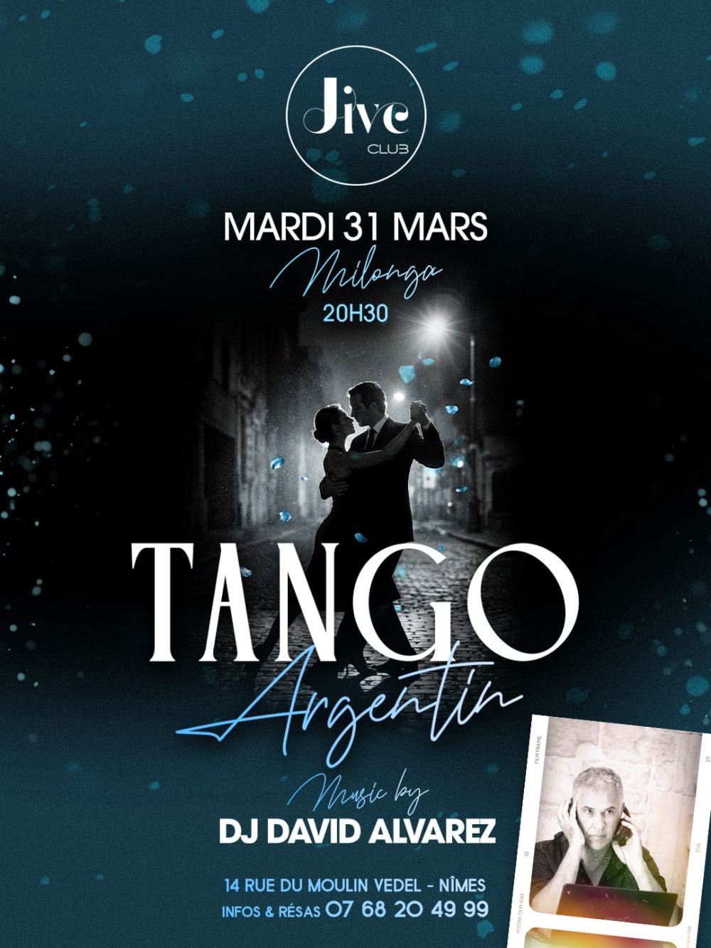 Milonga avec DJ Denis Torres