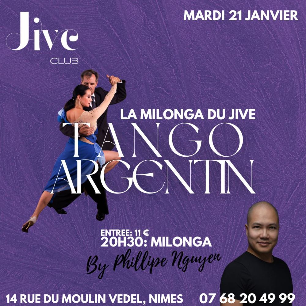 Milonga avec DJ Jérémie Serra