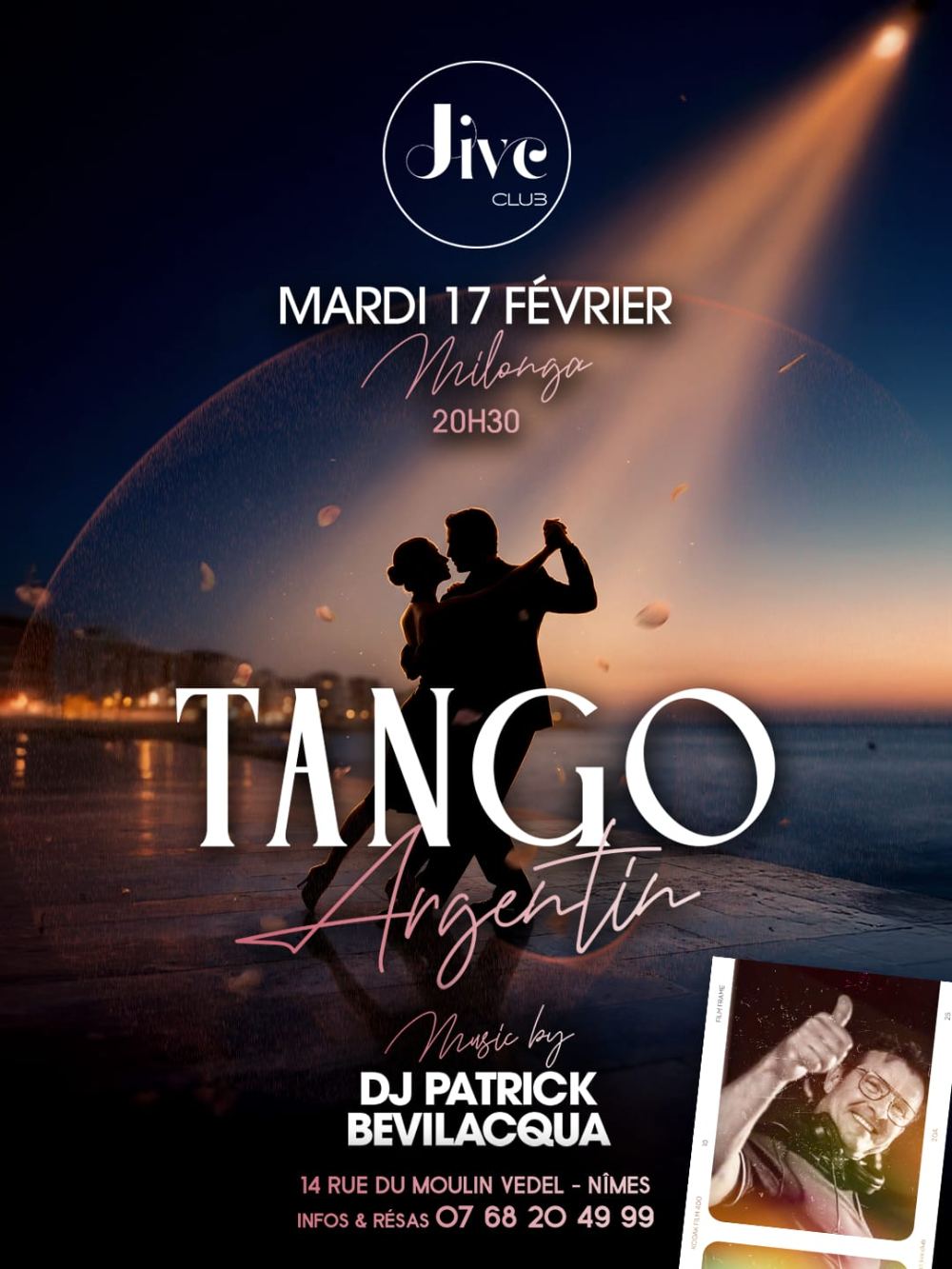 Milonga avec DJ Myriam Alarcon
